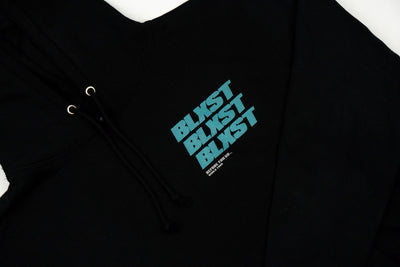 Boarding Pass Black Hoodie