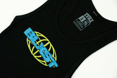Globe Black Crop Tank Top